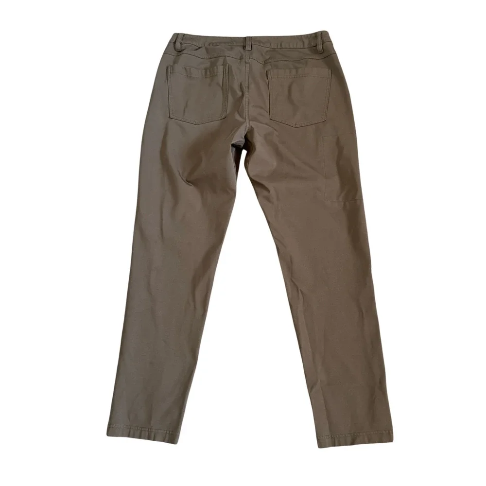 BYLT Pants Mens 36 (act 34x29)  Everyday 2.0 Premium Basics Stretch Work Brown